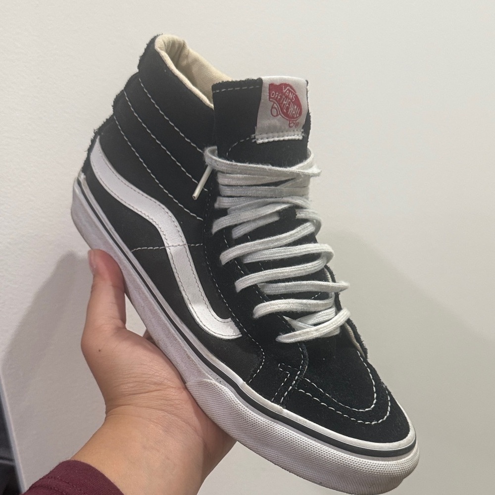 Vans Classic Black and White High-Tops